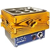 Amazon | KALELAISU おでん鍋 9グリッド 10L大容量 電気おでん鍋 0-300